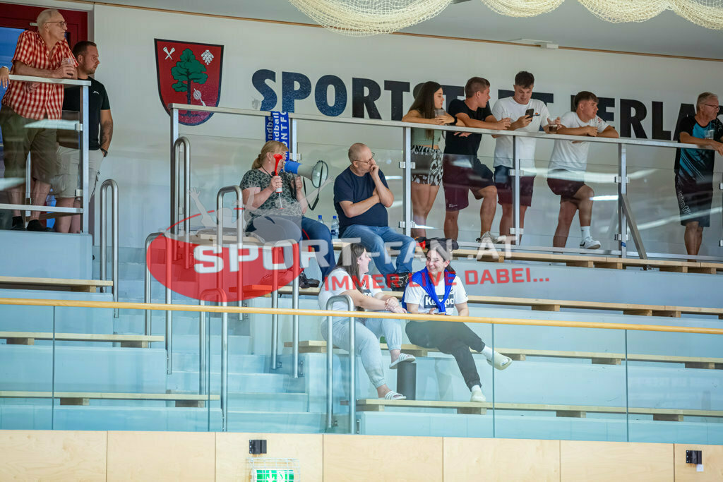 WHA Women Handball Austria | WHA Women Handball Austria SC witasek Ferlach - HC Sparkasse BW Feldkirch am 02.09.2023 in Ferlach
(Ballspielhalle), Austria, (Photo by Ernst Krawagner sport-fan.at) - Realisiert mit Pictrs.com