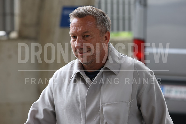 SK Puntigamer Sturm Graz vs TSV Egger Glas Hartberg – Championship Group    | Graz, Austria, 12.Apr.26 - SOCCER - ADMIRAL Bundesliga, SK Puntigamer Sturm Graz vs TSV Egger Glas Hartberg. The image shows headcoach Manfred Schmid (Hartberg).    