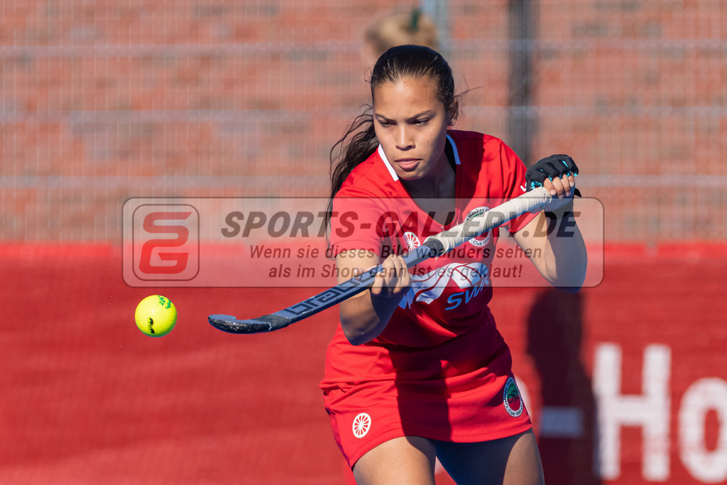 HK_20221009_100618-2 | 2. Bundesliga Damen Crefelder HTC - Hannover 78 am 9.10.2022 Crefelder HTC, Krefeld , Malikah Hamza ( Crefelder HTC #6 )