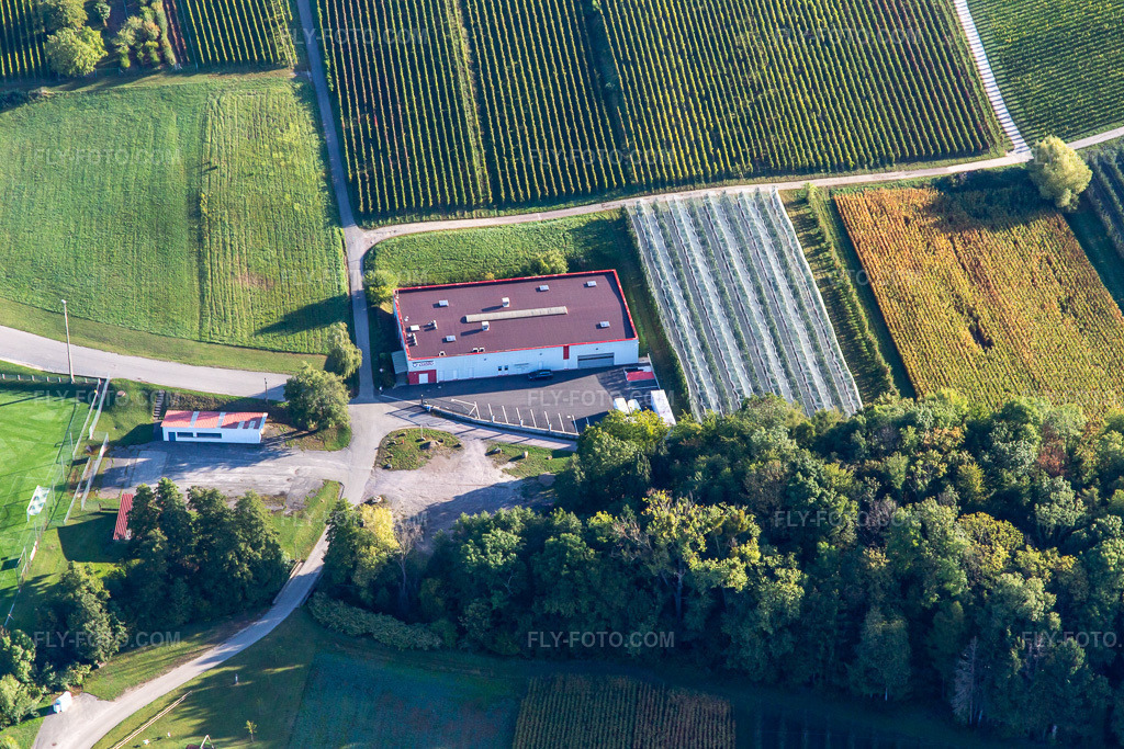 Aerial view: Astillo S.à.rl in Steinseltz in the state Bas-Rhin, France.Photo: IMG_138960.jpg taken on 09/24/2023 by Werner Riehm/FLY-FOTO.comResolution of the original: 5472 x 3648 pxWWW.ASTILLO.COM