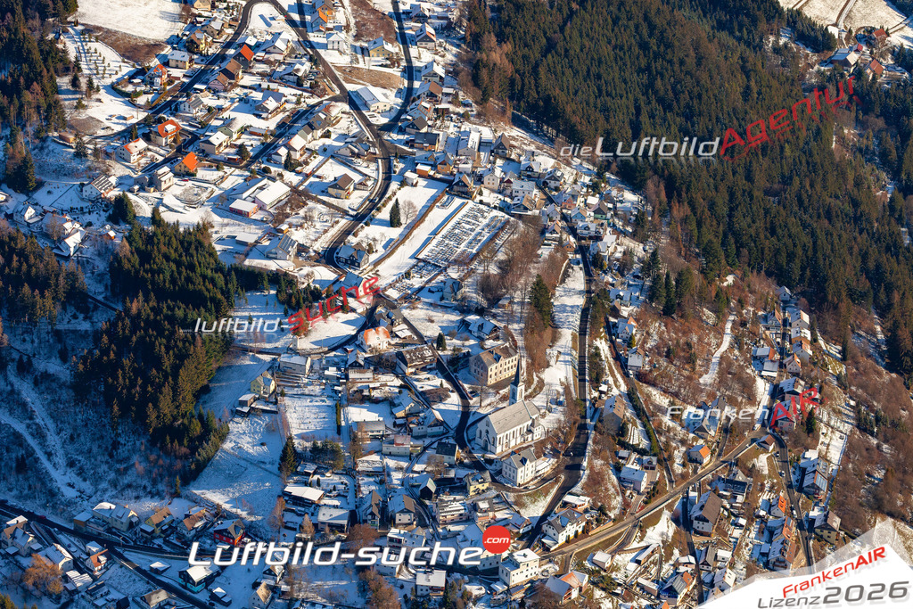 Das Luftbild der Stadt Wilhelmsthal wurde 2019 vom Flugzeug heraus erstellt (keine Drohne) Aufnahmehöhe ca.400 Meter- hohe Auflösung- beste Druck-Qualität garantiert!