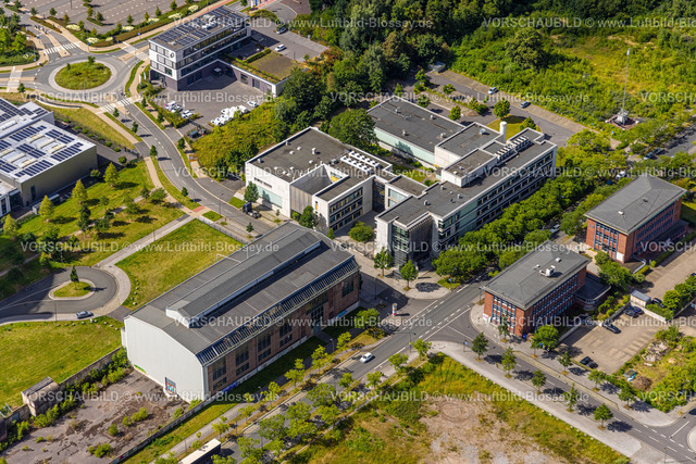 Dortmund240700339 | Luftbild, Technologiepark Gewerbegebiet Phoenix West, MST.factory dortmund, Konrad-Adenauer-Allee 11, Hörde, Dortmund, Ruhrgebiet, Nordrhein-Westfalen, Deutschland