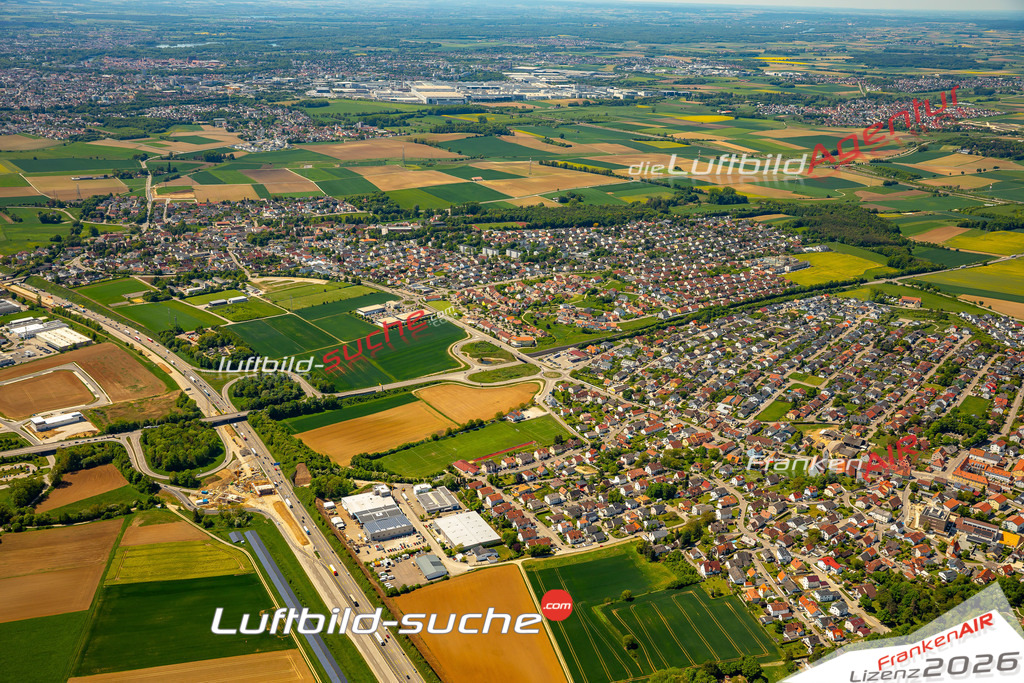 Luftaufnahme der Stadt Hepberg - Die Luftaufnahme wurde 2025 vom UL-Flugzeug heraus erstellt ( keine Drohne ) - Hochauflösende Luftaufnahme - für professionelle Ausdrucke geeignet. Die Geschenkidee !Mit Lizenz und Bildrechte bestellbar