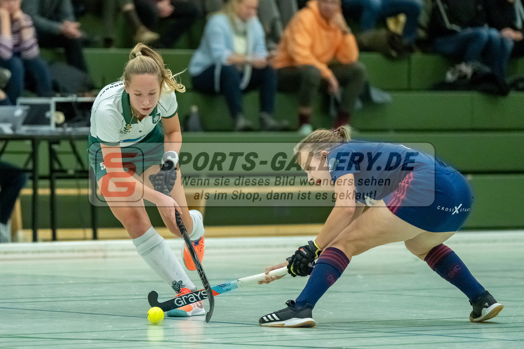 HK_20240106_107816 | 1. Bundesliga Damen Uhlenhorst Mülheim - Düsseldorfer HC  am 6.1.2024 Sporthalle Lehnerstraße, Mülheim a.d. Ruhr ,
