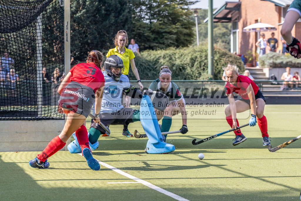 MJ_2023-09-10_F_CR-UHTC-10 | Finja Stark (Uhlenhorst Mülheim #9) & Johanna Hachenberg (Club Raffelberg #3), Club Raffelberg - Uhlenhorst Mülheim am 10.9.2023 in der Sportanlage Club Raffelberg, Duisburg