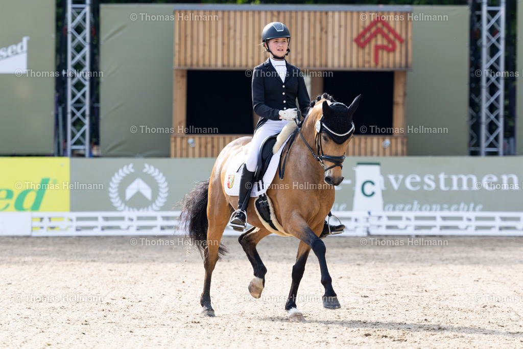 TH_603 Hohmann Jolina Amrei (GER)_ Glitzerfee_18241 | Deutsches Spring- und Dressur-Derby 2024 am 09.05.24 in Hamburg, 603 Hohmann Jolina Amrei (GER), Glitzerfee