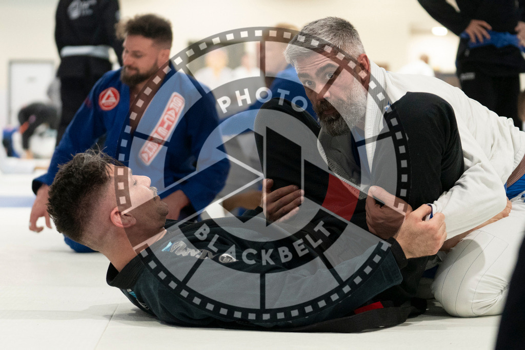 20240119PBB0786 | Fighters compete during the IBJJF European Championship in Paris, France, on January 19, 2024.