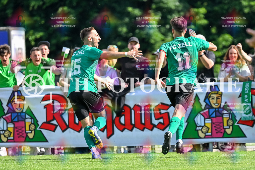 GER, FC Zell - FC Wittlingen, Fussball, Rothaus Bezirkpokal, Finale, Saison 2024/2025, 29.05.2025 | GER, FC Zell - FC Wittlingen, Fussball, Rothaus Bezirkpokal, Finale, Saison 2024/2025, 29.05.2025Foto: TH Fotografie/Thomas Hess
