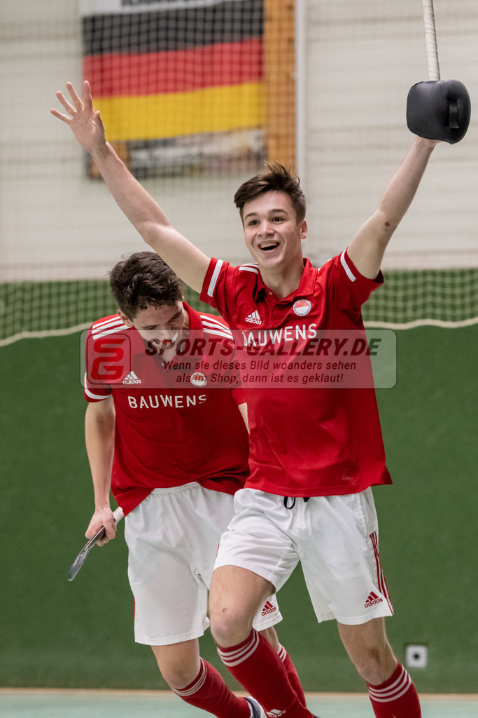 SFE_20230305_0049 | Deutsche Meisterschaft Männliche U16 Halle 2023 am 05.03.2023 in Köln (KTHC Stadion Rot-Weiss Köln Tennis and Hockey Club), Photo: Stephan Fehrmann 2022 (Sports-Gallery)