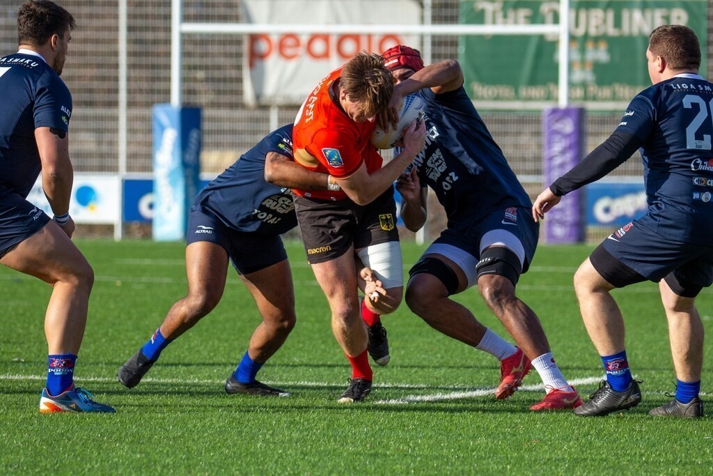 Rugby: Deutschland gegen MKS Pogon Awenta Siedlce, Polen in Heidelberg (Testspiel der deutschen Rugby Nationalmannschaft zur Vorbereitung auf die anstehenden WM-Qualifikationsspiele | Rugby: Deutschland gegen MKS Pogon Awenta Siedlce, Polen in Heidelberg (Testspiel der deutschen Rugby Nationalmannschaft zur Vorbereitung auf die anstehenden WM-Qualifikationsspiele - Realisiert mit Pictrs.com