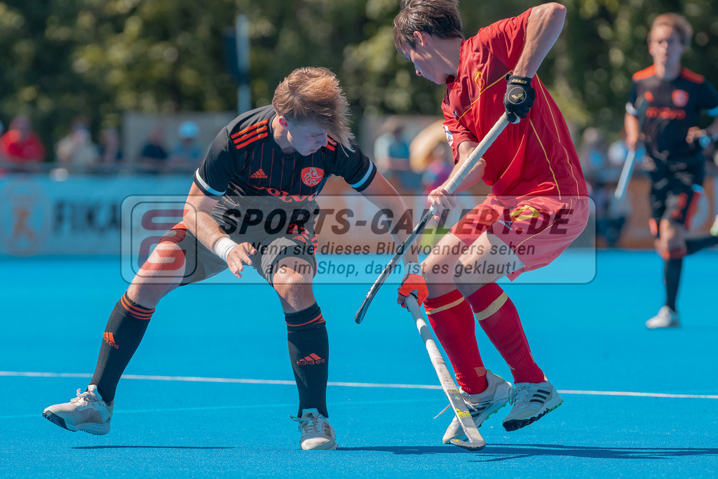 HK_20230711_101261 | Euro Hockey MU18 Spain vs Netherlands Championship Girls &amp; Boys am 11.7.2023 CHTC , Krefeld ,