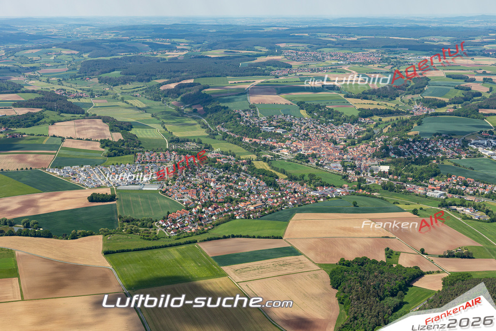 Aktuelles Luftbild von  wilhermsdorf - Die Luftaufnahme wurde 2020 mittels UL-Flugzeug erstellt ( keine Drohne ) - hochauflösende Kamera-Systeme von  Canon -Beste Qualität - Für grossformatige Ausdrucke geeignet. Die Geschenkidee !