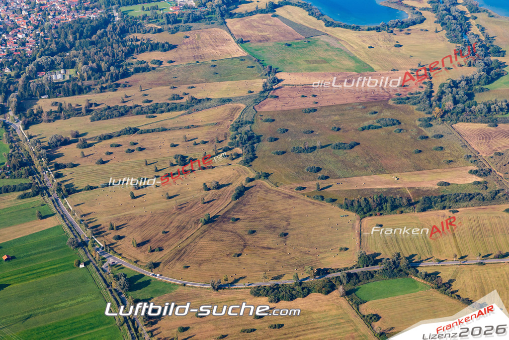 Aktuelles Luftbild von suedufer Diessen am Ammersee - Die Luftaufnahme wurde 2020 mittels UL-Flugzeug erstellt ( keine Drohne ) - hochauflösende Kamera-Systeme von  Canon -Beste Qualität - Für grossformatige Ausdrucke geeignet. Die Geschenkidee !