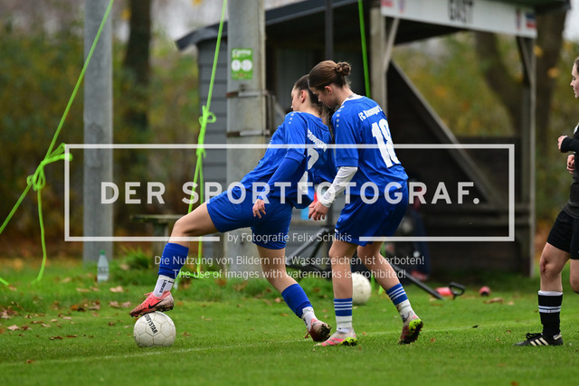 Fußball I Juniorinnen I Saison 2025-2026 I Niedersachsenpokal I Viertelfinale I JFV A-O-B-H-H - FC Rosengarten I 32973 | Der Sportfotograf. - Realisiert mit Pictrs.com