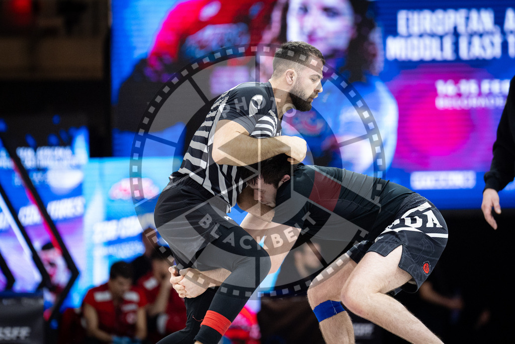 20260214PBB3983 | Fighters compete during the ADCC European Trials  competition day 1 in Belgrade, Serbia, on February 14, 2026.