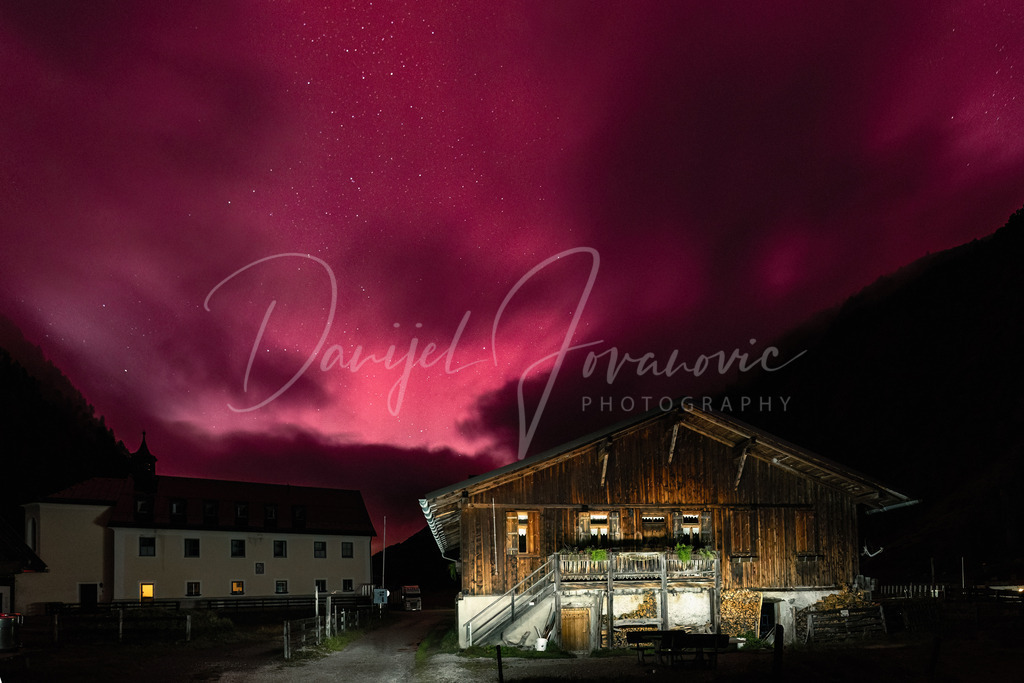 Lüsens | Polarlichter in Lüsens