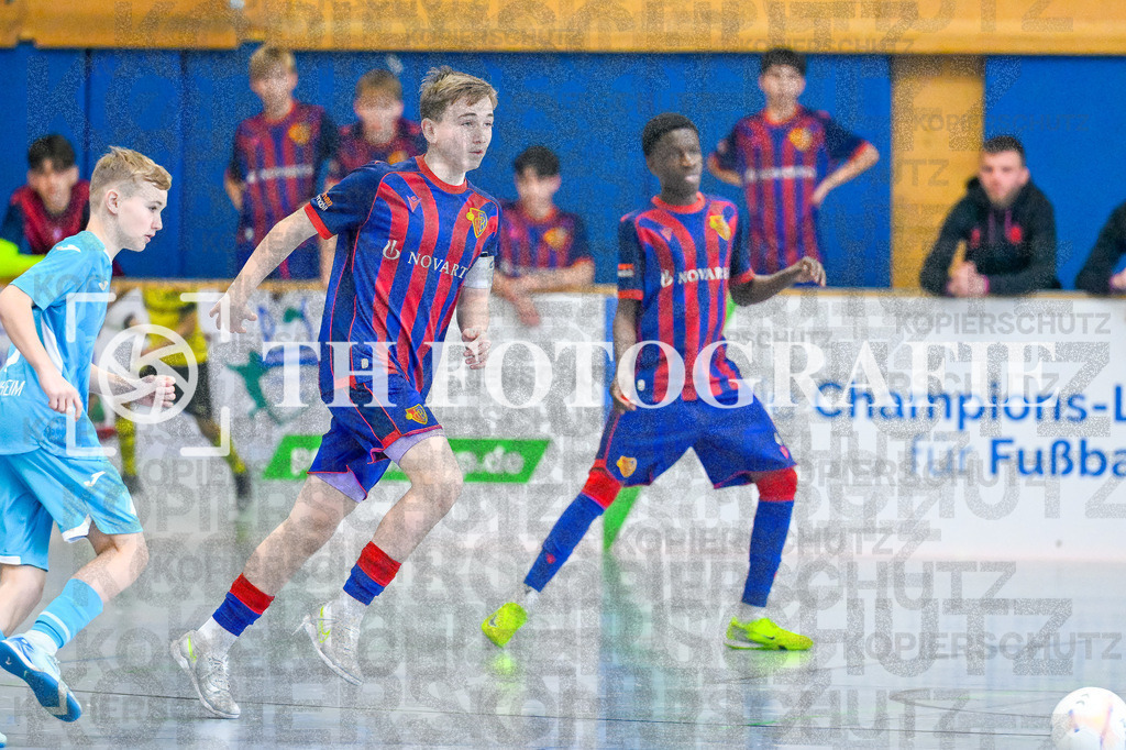 GER, TSG Hoffenheim - FC Basel, Fussball, U14 Hallenturnier, PS-Immo-Cup 2026, 18.01.2026 | Hoffenheim, Basel