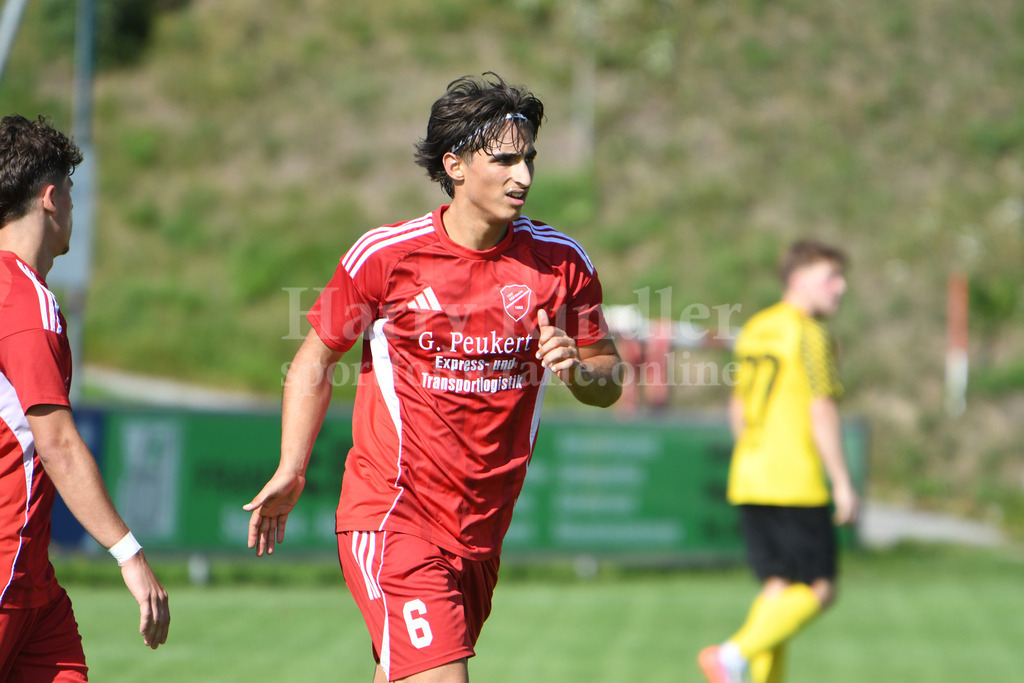 HR3_5596 | Andras Mityko (TSV Seebach #6) musste mit gelb-rot vom Platz - Realisiert mit Pictrs.com