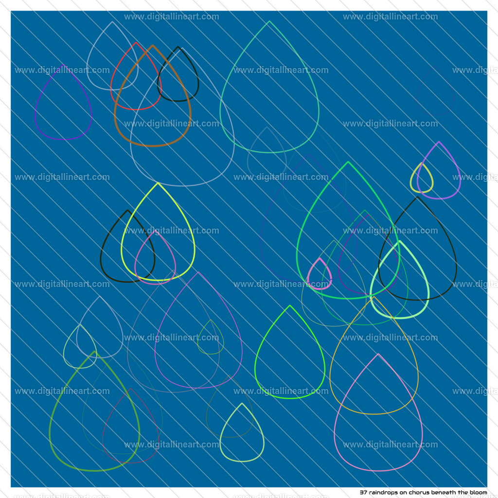 37-raindrops-chorus-beneath-the-bloom | digitallineart - Realisiert mit Pictrs.com