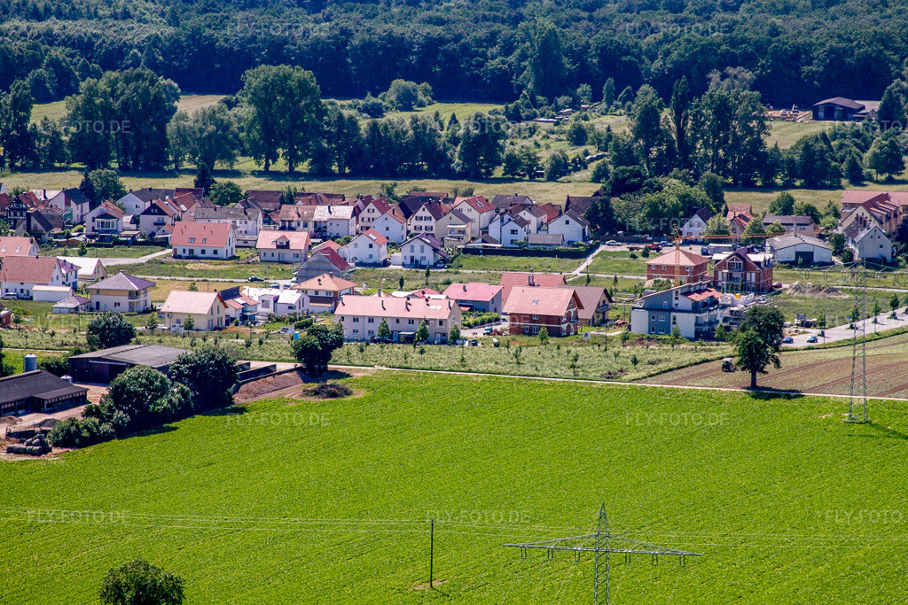 Luftbild: Am Höhenweg in Kandel im Bundesland Rheinland-Pfalz in Deutschland. Foto: IMG_18526.jpg vom 30.05.2009 durch Werner Riehm/FLY-FOTO.de