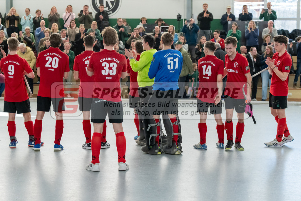HK_20250202_102485 | 2. Bundesliga Halle Herren Club Raffelberg - Schwarz Weiss Köln am 2.2.2025 Halle am Raffelberg, Duisburg ,