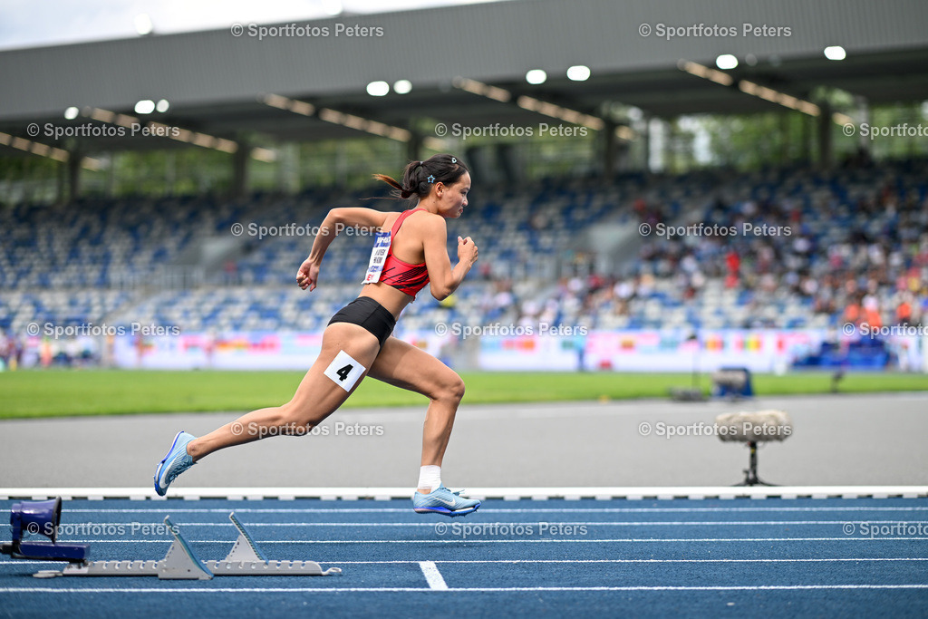 KP1_7246_1 | 21.07.2025, xkaix, Leichtathletik, FISU World University Games 2025 v.l. Thanh Nguyen Thi Kim (Vietnam) - Realisiert mit Pictrs.com