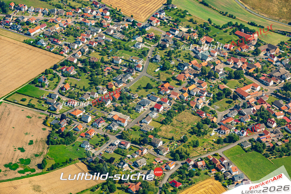 Ausbach Hohenroda Bild- Das Luftbild wurde 2025 vom UL-Flugzeug heraus erstellt ( keine Drohne bzw. Drohnenaufnahme ) - Hochauflösende Luftaufnahme -Nicht vergleichbar mit Google Maps oder Satelittenbilder- Die Geschenkidee !Mit Lizenz und Bildrechte bestellbar - CC