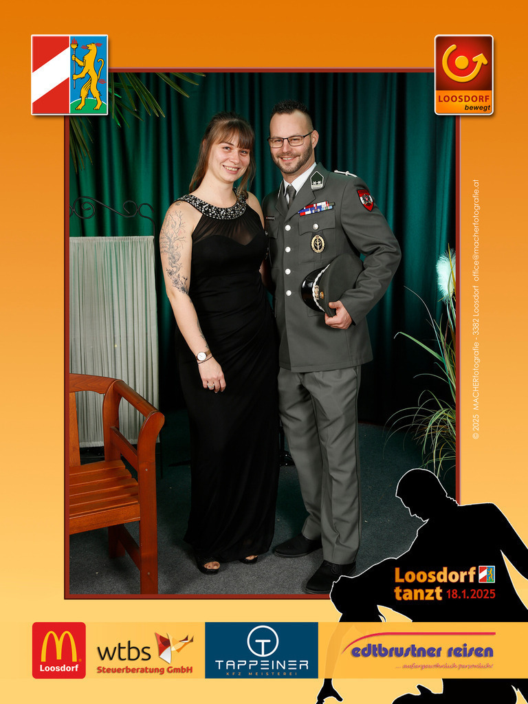 LoosdorfTanzt25_9099 | Ballfotografie - Loosdorf tanzt am 18.01.2025 in der Losensteinhalle LOOSDORF. Vielen Dank den Sponsoren:Edtbrustner Reisen /wtbs Steuerberatung /Autohaus Tappeiner/McDonalds Loosdorf