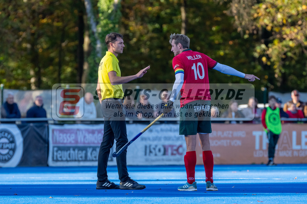 HK_20241103_108554 | 1. Bundesliga Herren Crefelder HTC - Hamburger Polo Club am 3.11.2024 CHTC Krefeld, Krefeld , Niklas Wellen ( Crefelder HTC 10 )