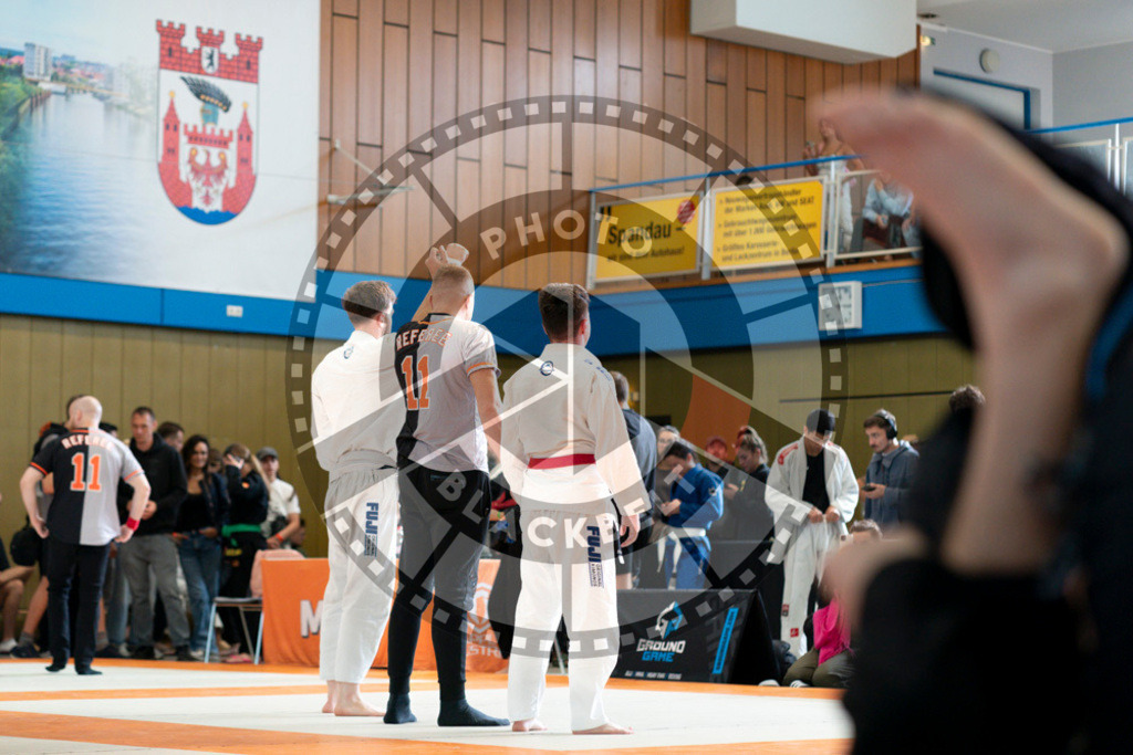 20240915PBB1962 | Athletes compete during the Grappling Industries’ grappling and Brazilian jiu-jitsu competition in Berlin, on September 15, 2024.