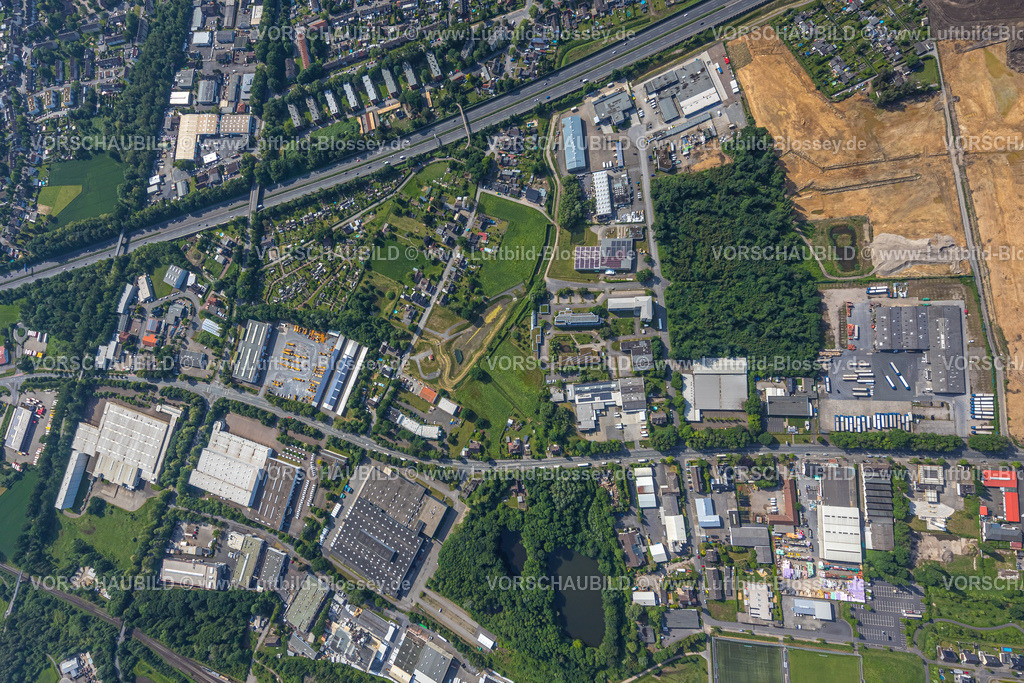 Recklinghausen220501438 | Luftbild der ehemaligen Trabrennbahn Recklinghausen mit angrenzender Blitzkuhlenstraße,  Hillerheide, Recklinghausen, Ruhrgebiet, Nordrhein-Westfalen, Deutschland