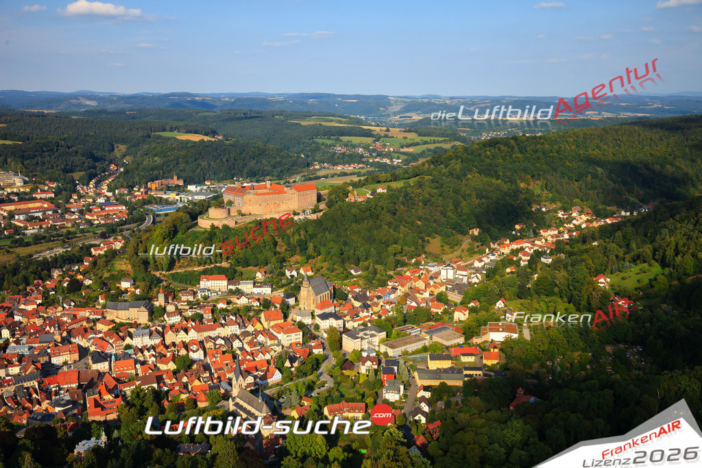 Die Luftaufnahme Kohlenbach - Kulmbach wurde vom UL-Flugzeug (keine Drohne) aus fotografiert.Hohe Druck- Auflösung-die Geschenkidee!