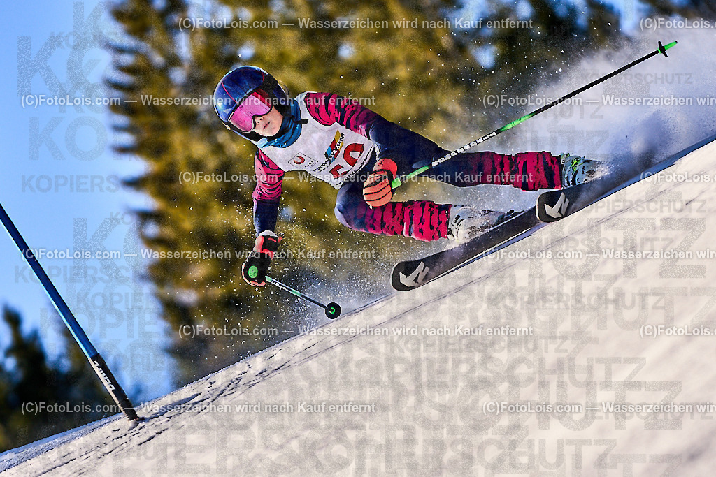 ALP8901_NOe-Kindervergleich-RTL_Zickbauer Christina | (C)FotoLois.com, Alois Spandl. Sportunion Trattenbach, NÖ Kindervergleichs-Skirennen, RTL auf dem Feistritzsattel, So 28. Januar 2024.