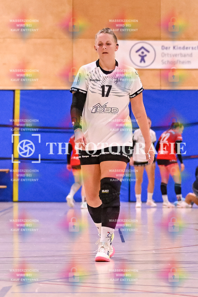 GER, SG Maulburg/Steinen - HSG Dreiland, Frauen-Handball, Oberliga Suedbaden, 3. Spieltag, Saison 2024/2025, 12.10.2024 | Jana Darius (HSG Dreiland, #17)GER, SG Maulburg/Steinen - HSG Dreiland, Frauen-Handball, Oberliga Suedbaden, 3. Spieltag, Saison 2024/2025, 12.10.2024Foto: TH Fotografie/Thomas Hess