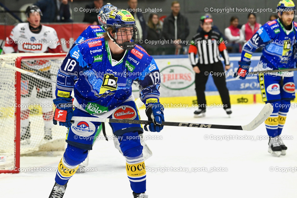 EC IDM Wärmepumpen VSV vs. Pioneers Vorarlberg | #18 Uschan Nico Massimo EC VSV, EC IDM Wärmepumpen VSV vs. Pioneers Vorarlberg, EC IDM Wärmepumpen VSV vs. Pioneers Vorarlberg am 14.12.2024 in Villach (Stadthalle Villach), Austria, (Photo by Bernd Stefan)