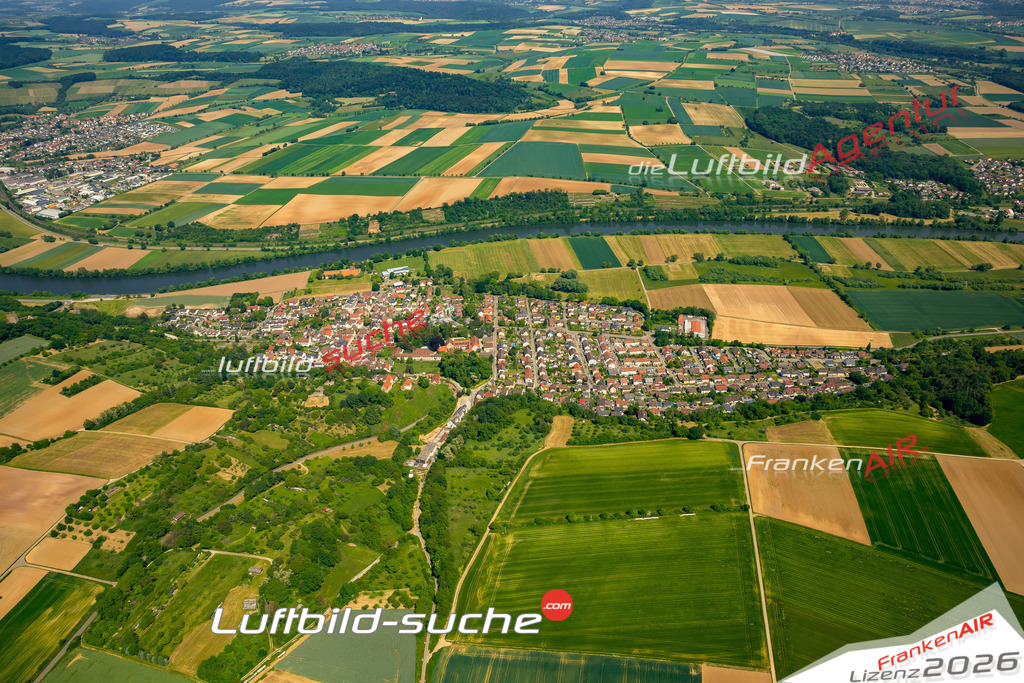 Das Luftbild zeigt Heinsheim Bad Rappenau - Die Luftaufnahme wurde 2023 vom UL-Flugzeug aus erstellt ( keine Drohne ) - Hochauflösende Luftaufnahme - Für grossformatige Ausdrucke geeignet. Die Geschenkidee !Mit Lizenz und Bildrechte bestellbar