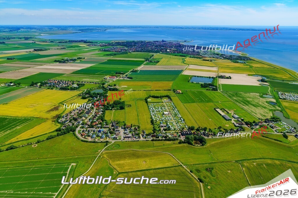 aktuelles Luftbild von  Stinteck - Luftaufnahme wurde 2018 von https://frankenair.de mittels Flugzeug (keine Drohne) erstellt.