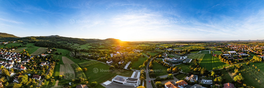 Bad Boll bei Sonnenuntergang | löwenblicke | shop