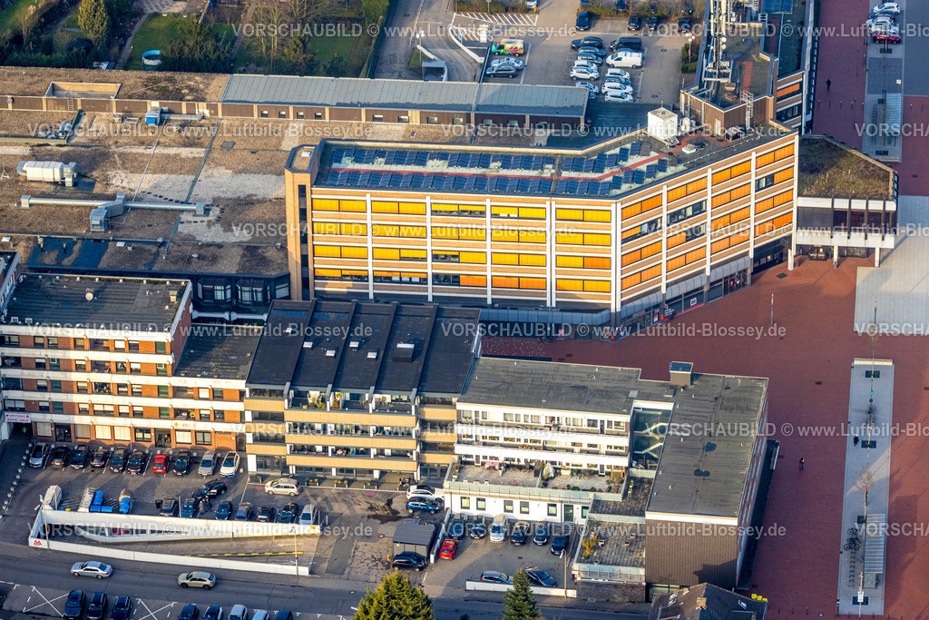 Kamp-Lintfort260101430 | Luftbild, Rathaus Stadt Kamp-Lintfort, Kamperdickstraße und Karl-Flügel-Platz, Lintfort, Kamp-Lintfort, Ruhrgebiet, Nordrhein-Westfalen, Deutschland