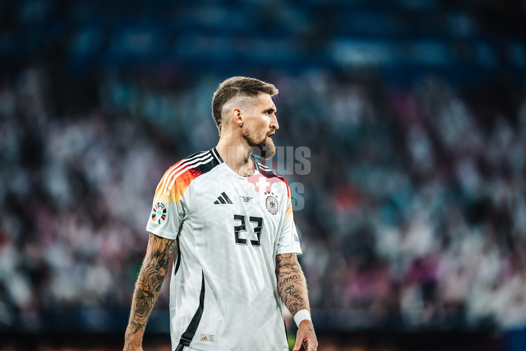 Fußball | Herren | UEFA-Fußball-Europameisterschaft 2024 | MD1 | Gruppe A | Deutschland vs. Schottland | 14.06.2024 | Robert Andrich (#23, Deutschland) Portrait