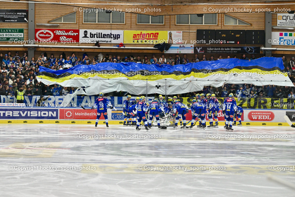 EC IDM Wärmepumpen VSV vs. EC KAC 20.12.2022 | EC VSV Fans, Transparent, Eishalle, Stadthalle Villach, EC VSV Mannschaft