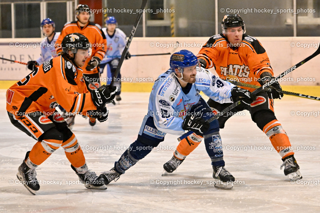 USC Velden vs. ESC Steindorf 9.1.2023 | #96 Höffernig Sebastian, #19 Friedrich Lukas, 