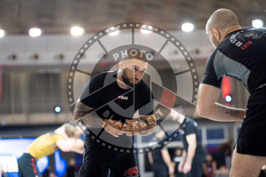 20260214PBB1209 | Fighters compete during the ADCC European Trials  competition day 1 in Belgrade, Serbia, on February 14, 2026.