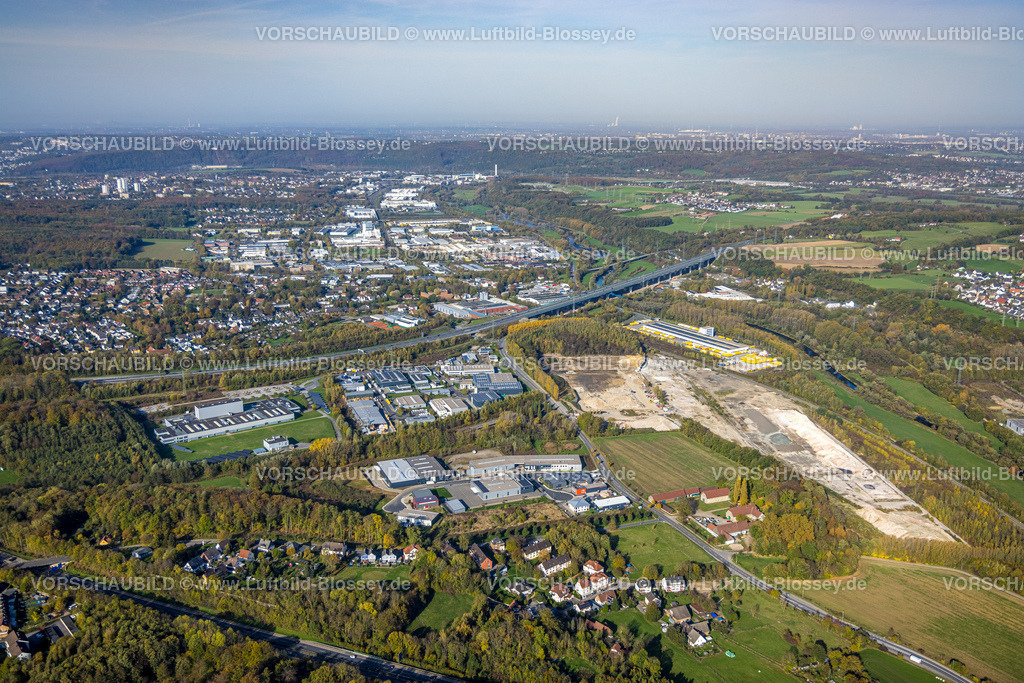 Hagen221016773 | Luftbild, DHL Freight GmbH, Dolomitstraße, Baugebiet, Lennetal, Hagen, Ruhrgebiet, Nordrhein-Westfalen, Deutschland
