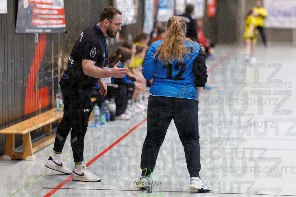 Hessenmeisterschaft wJC - Finale; HSG Kleenheim - HSG Weiterstadt/ Braunsh.Worf. | Hessenmeisterschaft wJC - Finale; HSG Kleenheim - HSG Weiterstadt/ Braunsh.Worf. am 22.03.2025 in Biedenkopf (Sporthalle Lahntalschule)Photo © 2025 - Jörg Heinrich - Realisiert mit Pictrs.com