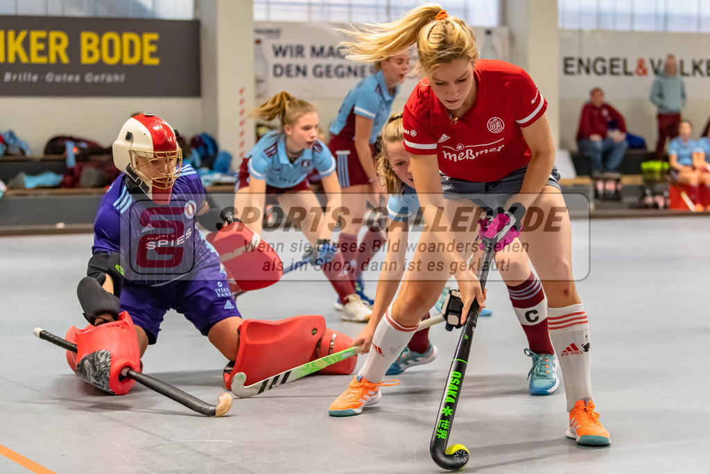 SM_20221218-D5A_6177 | 1.Bundesliga Hallenhockey (W) Nord/  DCadA - UHC, 6:6