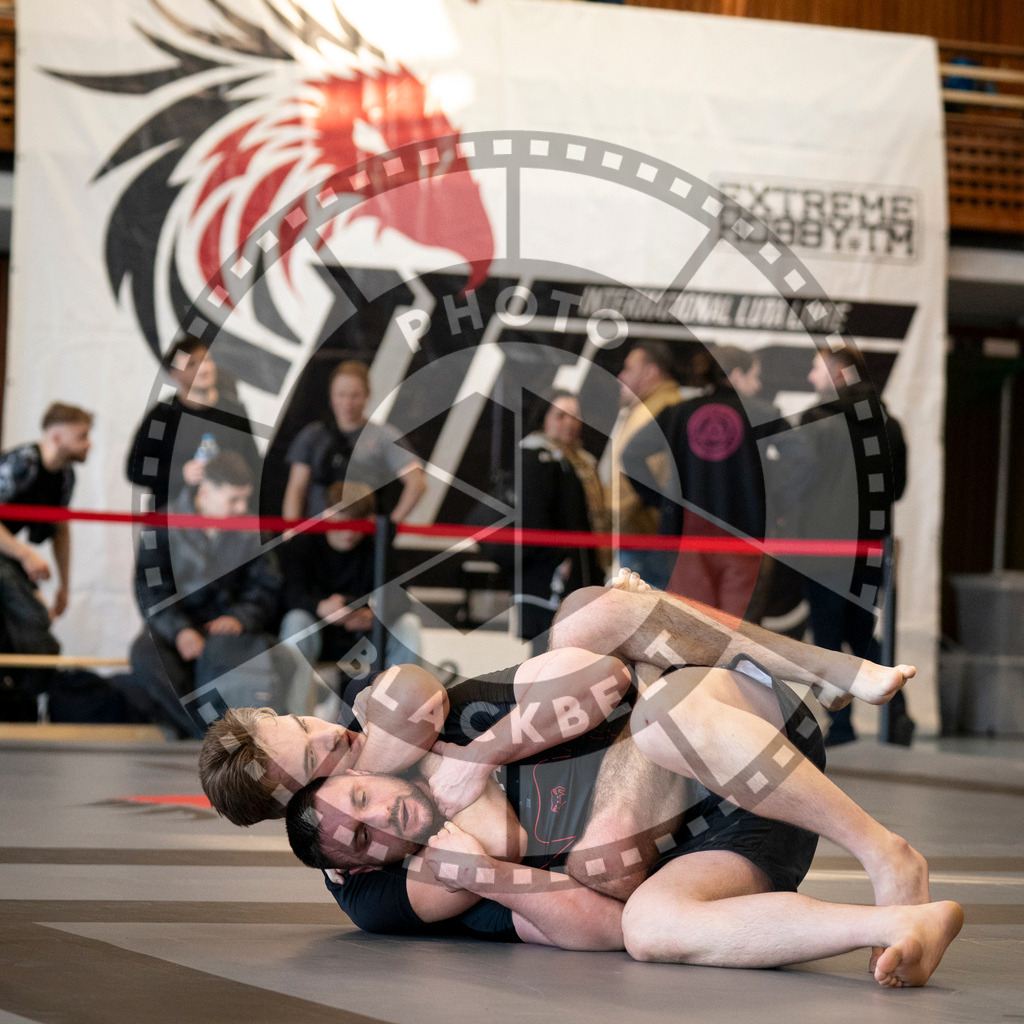 20240309PBB7613 | Fighters compete during the International Luta Livre (ILLCS) Spring Championship in Hannover, Germany, on March 9, 2024.