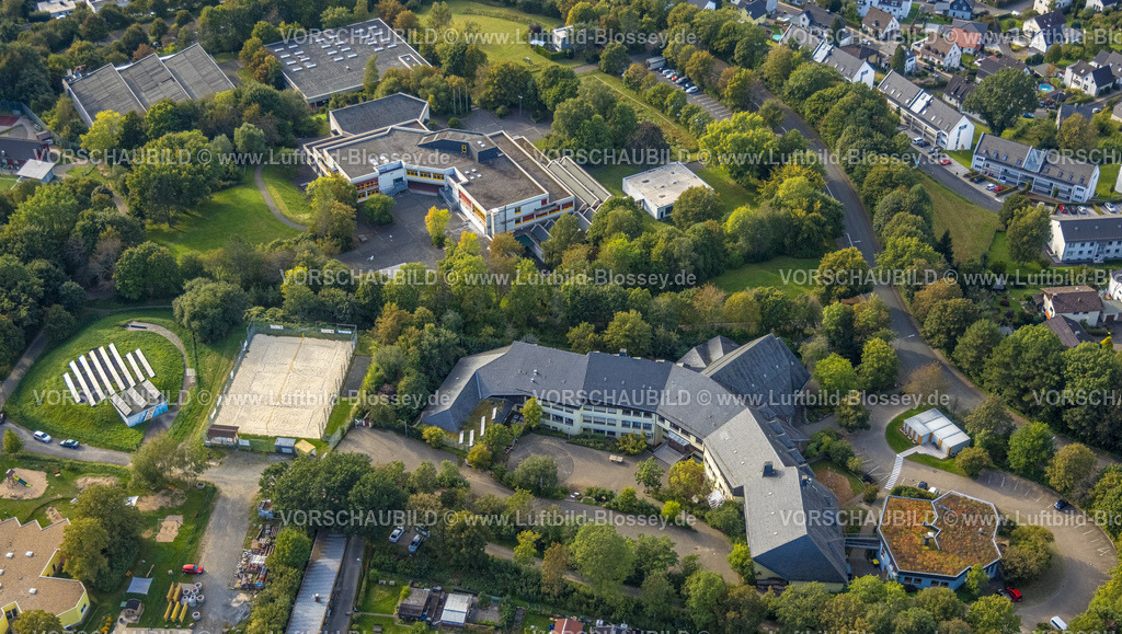 Siegen230912391 | Luftbild, Rudolf Steiner Schule - Freie Waldorfschule, Bertha-von-Suttner-Gesamtschule, Siegen-Giersberg, Siegen, Siegerland, Nordrhein-Westfalen, Deutschland