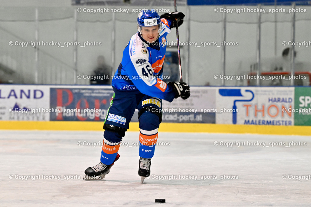 ESC Steindorf Sparkasse Feldkirchen Shooting | #46 Maurer Julian, ESC Steindorf Sparkasse Feldkirchen Shooting, ESC Steindorf Sparkasse Feldkirchen Shooting am 24.10.2025 in Steindorf (Ossiachersee Halle), Austria, (Photo by Bernd Stefan)