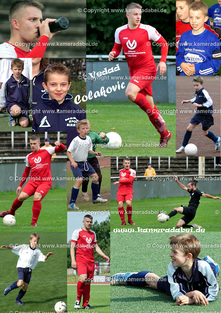 Spielercollage Vedad Colakovic | www.kameradabei.de - Realisiert mit Pictrs.com